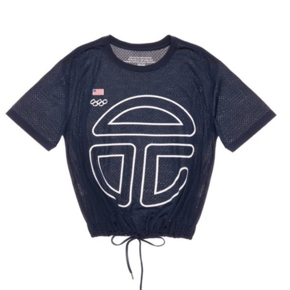 Telfar unisex mesh team Liberia drawstring jersey